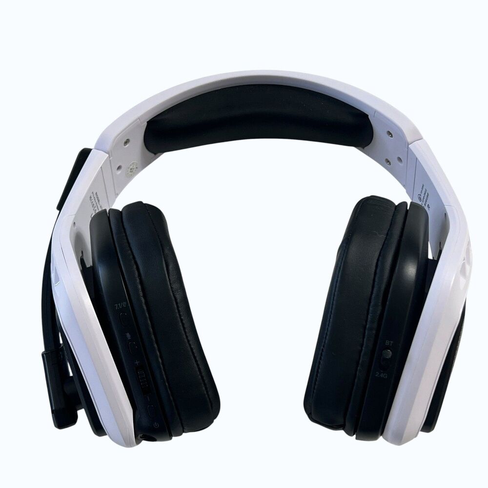 Tatybo WT5 Wireless Gaming Headset White RGB 7.1 Surround Sound PC PS4 PS5 - Picture 4 of 16